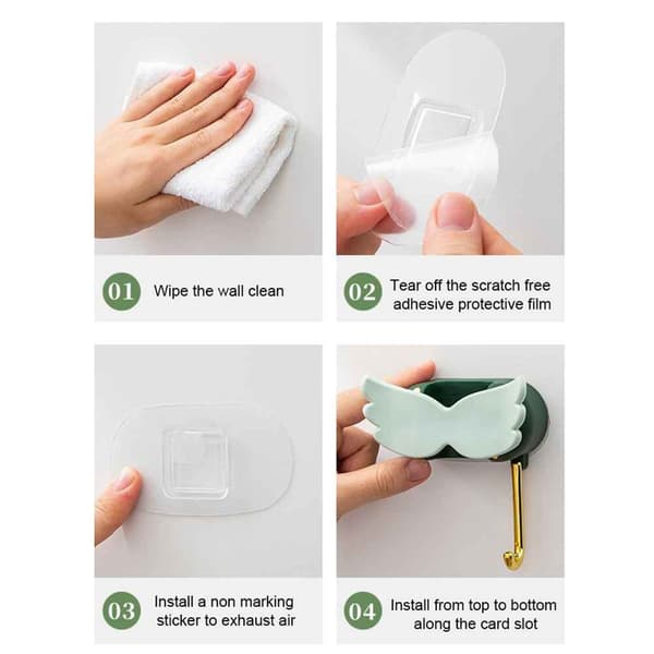 Moppeclip Moppeholder GRÅ grey