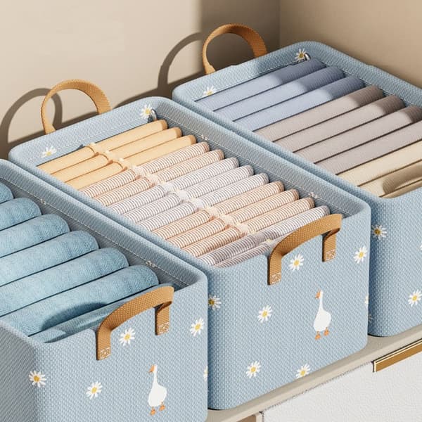 Klädförvaringsbox Separatorboxar BEIGE beige