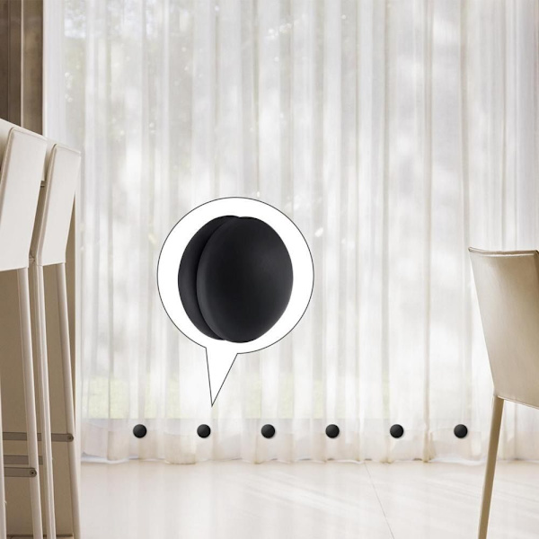 Gardiner Liner Clips Gardiner Magnetspænde SORT black