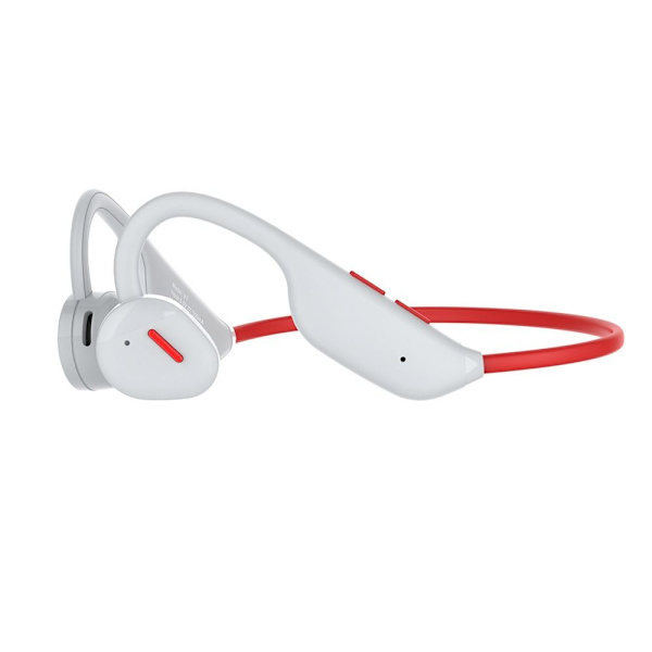 Bone Conduction Earphone Open Ear VAALEANHARMAA light grey