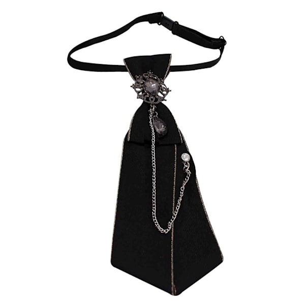 Svart slips smykker Bowtie 4 4 4