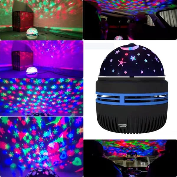 Led Disco Light Scenlampa 2 2 2