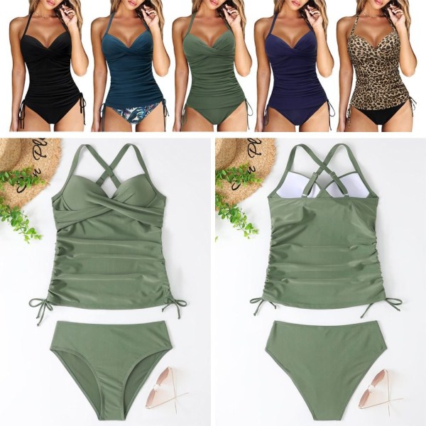 Badedragt Todelt badedragt LEOPARD PRINT M leopard print M