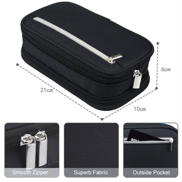 Pencil Taske Pen Etui SORT black