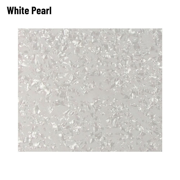 Elektriske gitardeler Gitar Bass Pickguard HVIT PERLEHVIT White Pearl