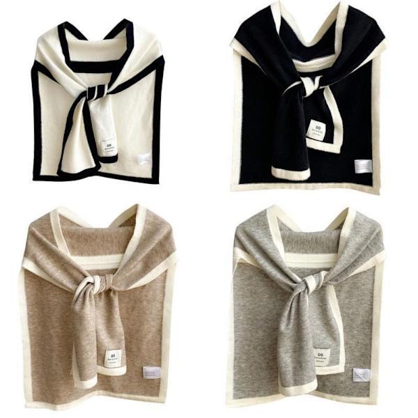 Huivi olkapäähuivi KHAKI Khaki