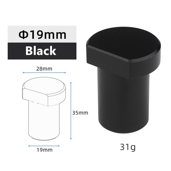 Työpenkki Peg Brake Stop Penkki Koira MUSTA 19MMALUMIINISEOS Black 19MMAluminium Alloy-Aluminium Alloy