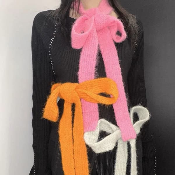 Ullscarf Dam Halsduk ORANGE orange