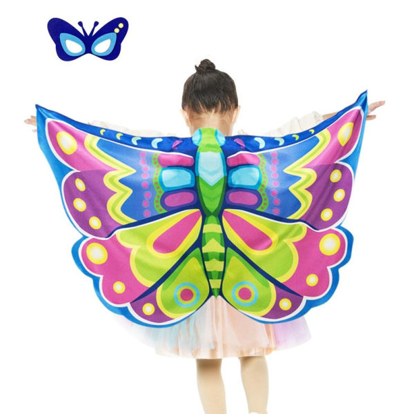 Butterfly Wings Sjal Butterfly Scarf 7 7 7