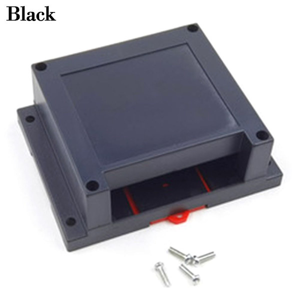 Elektronisk Project Box Vandtæt Cover Project SORT Black