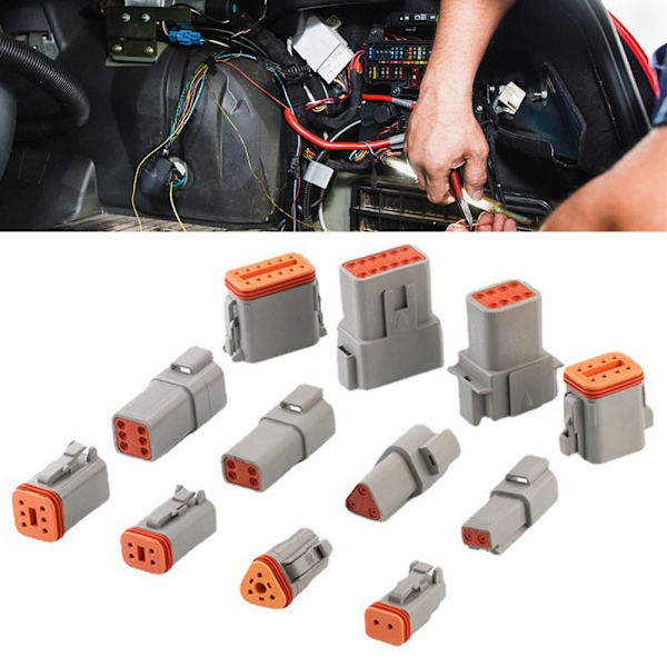 Automotive Multi Plug Car Connector 4 PIN 4 PIN 4 Pin