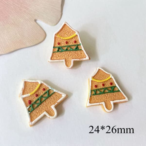 20 Stk/sæt Christmas Series Resin Figure Crafts TREE TREE Tree