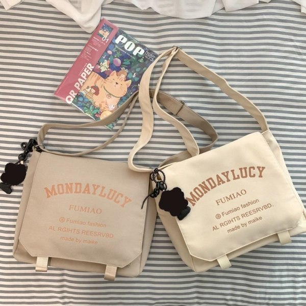 Crossbody Bag Skulderveske BEIGE beige