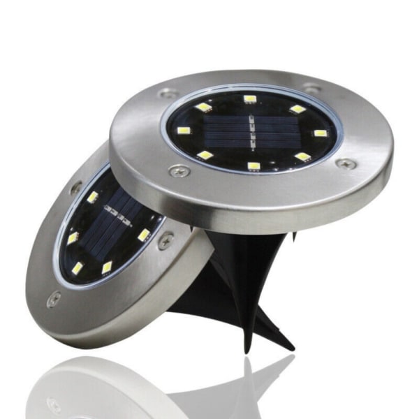 Gräsmatta Lampa Solar Ground Lights RGB RGB