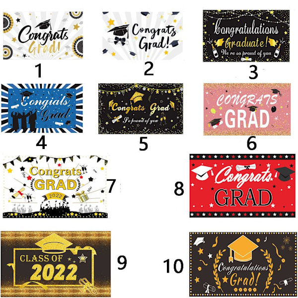 Graduation Season Banner Graduation Decorations C9 9 C9