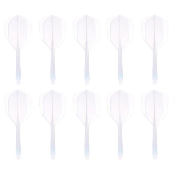 10st Dart Tail Dart Flight Stam VIT 10ST 10ST White 10Pcs-10Pcs