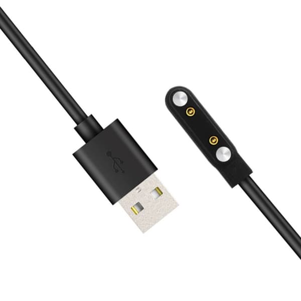 2 STK Smartwatch Oplader USB Kabel Dock Ladeledning Station 2PCS
