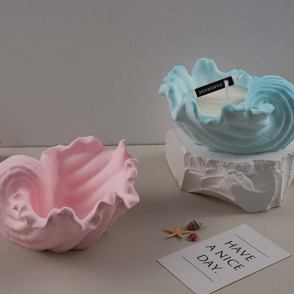 Conch Form Form Ljuskärl