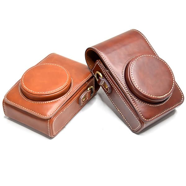 Digital Camera Case Vlog Camera Protective Cover BRUN Brown