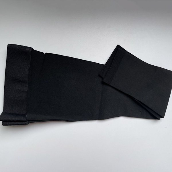 1 par høykompresjonsstrømper for lår med gradert trykk black XL