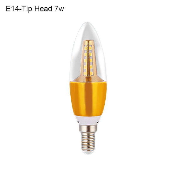 Led-ljuslampor Energisparlampa E14TIP HEAD 7W TIP HEAD 7W E14Tip Head 7w