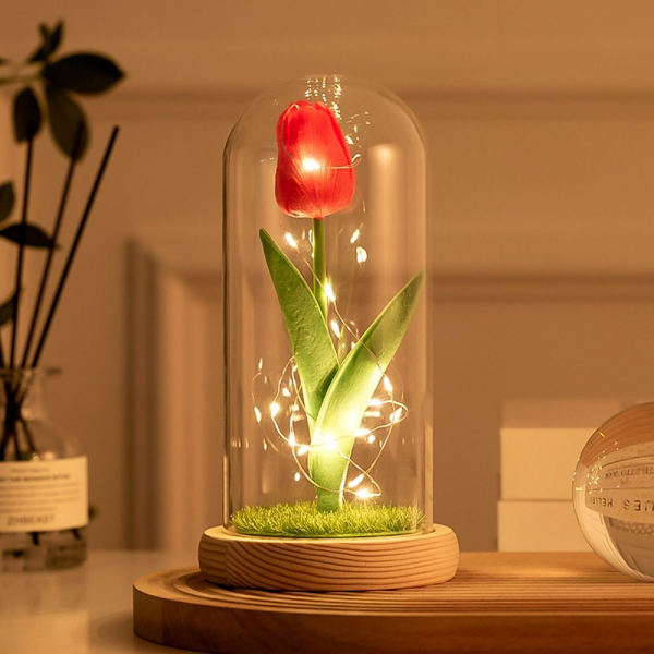Tulip Night Lights Rose Led ROSA Pink