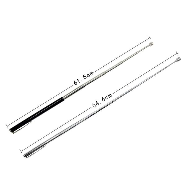 2ST Pick Up Rod Magnetisk Pickup Penna SILVER silver