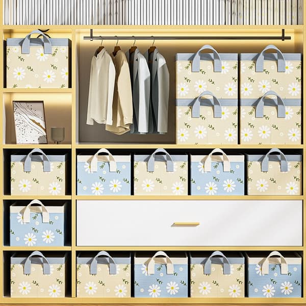 Klädförvaringsbox Separatorboxar BLÅ blue