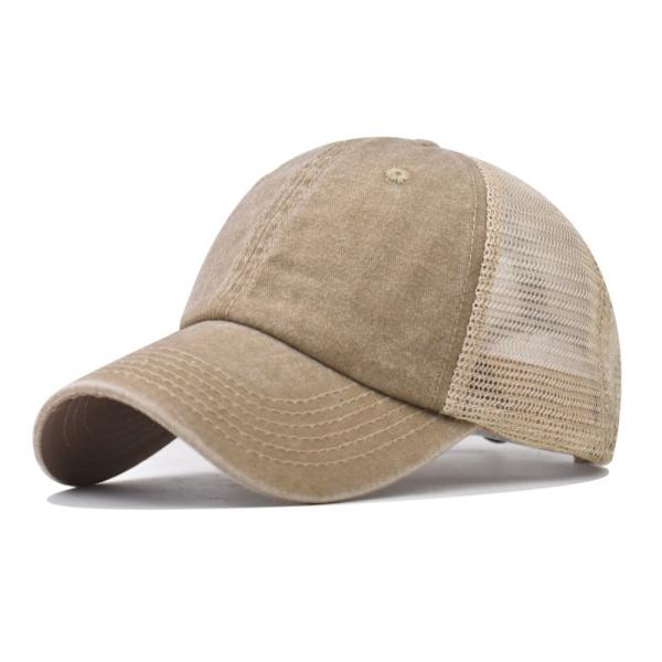 Baseball- cap Urheiluhattu KHAKI khaki