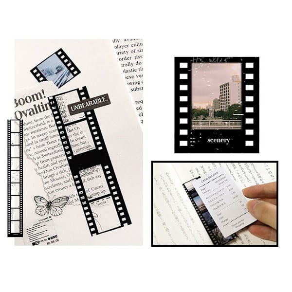Washi Tape Retro Scenery TYPE D TYPE D Type D