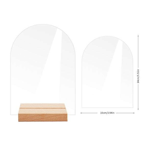 2 stk. bordnummerskilt klare displayskilte LSTYLE 4 STIL 4 LStyle 4