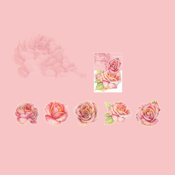 Blomsterdekaler Blomdekaler 3 3 3