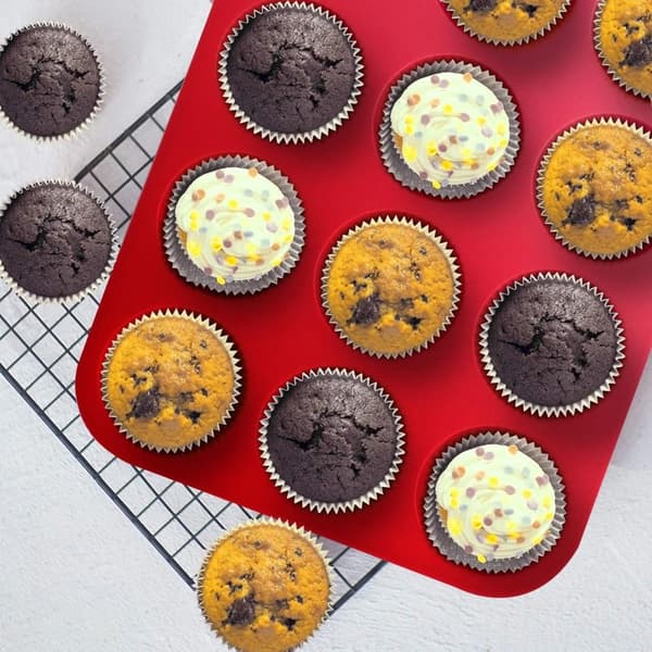 Cupcake tarjotin Pyöreä mold VIHREÄ green