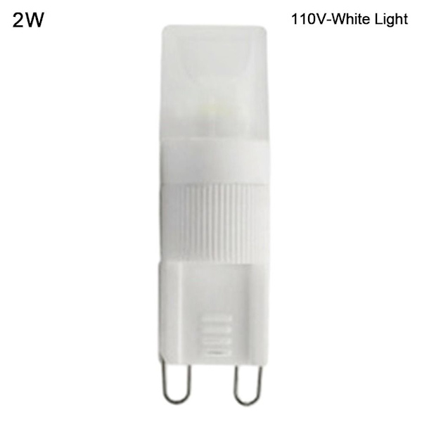 C18 G9 Kristall Glödlampa LED Glödlampa 2W110V-VITT LJUS 2W110V-White Light