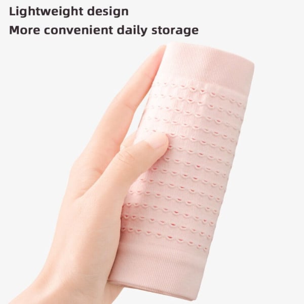 Stickad dold midjeväska Stretch midjepack PINK S pink S