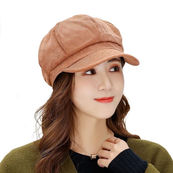 Octagon Hat Ducktail PINK Pink