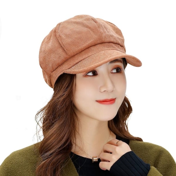 Octagon Hat Ducktail ROSA Pink