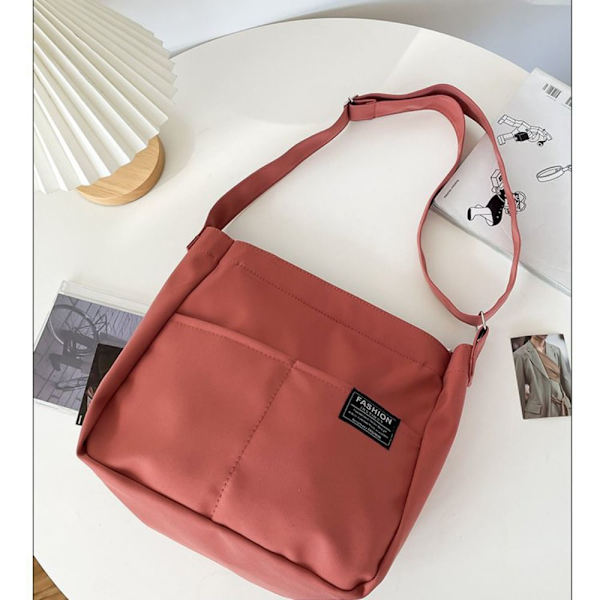 Kangaskassi Crossbody Bag PUNAINEN red