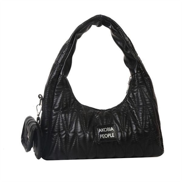Muleposer Underarm Håndtaske SORT black
