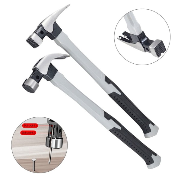 Klohammer Magnetisk Hammer KVADRAT HOVED