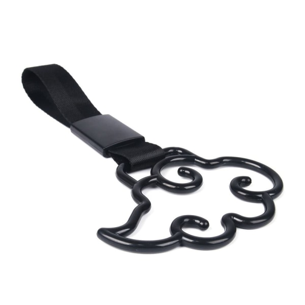 Slæbering Cloud Shape Strap SORT black