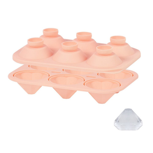 Stor Ice Ball Maker Ice Cube Form GRÅ grey