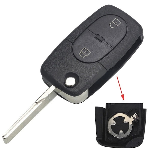 Bilnøgleboks Fjernbetjening Bilnøgleskal 2 KNAPPER 2 KNAPPER 2 Buttons