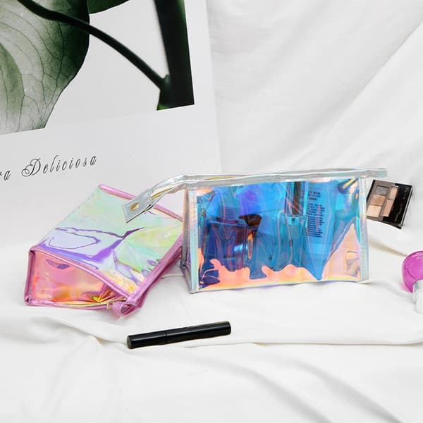 Matkailutuotelaukut Beauty Organizer Pussi SILVER EDGING Silver edging