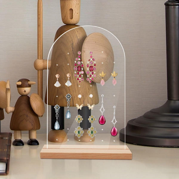 2 stk Smykkestativ øreringe Organizer Holder STYLE 3 STYLE 3 Style 3
