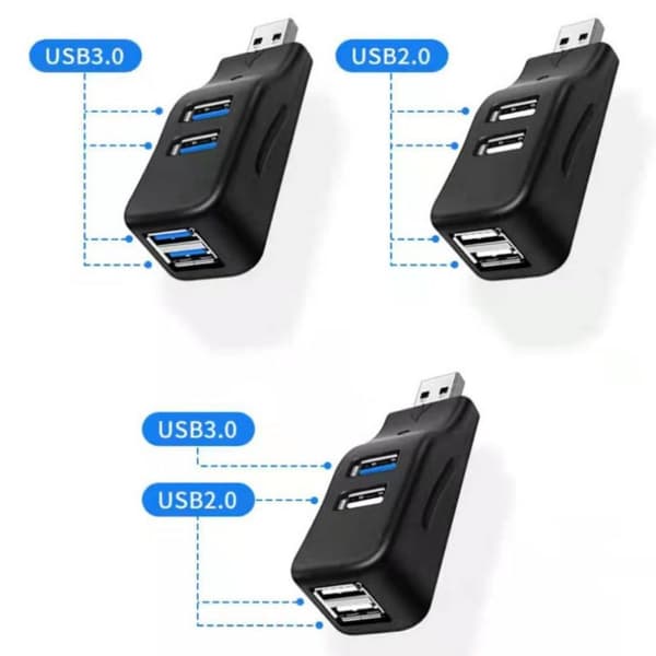 USB 3.0 HUB -laajennin 4 USB 3.0 4 USB 3.0 4 USB 3.0