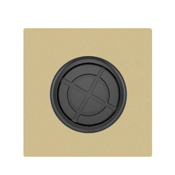 Vägg blank panel Kabeluttag Panel GULD 35MM gold 35mm