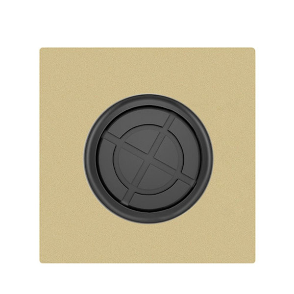 Vegg Blank Panel Kabel Stikkontakt Panel GULL 35MM gold 35mm