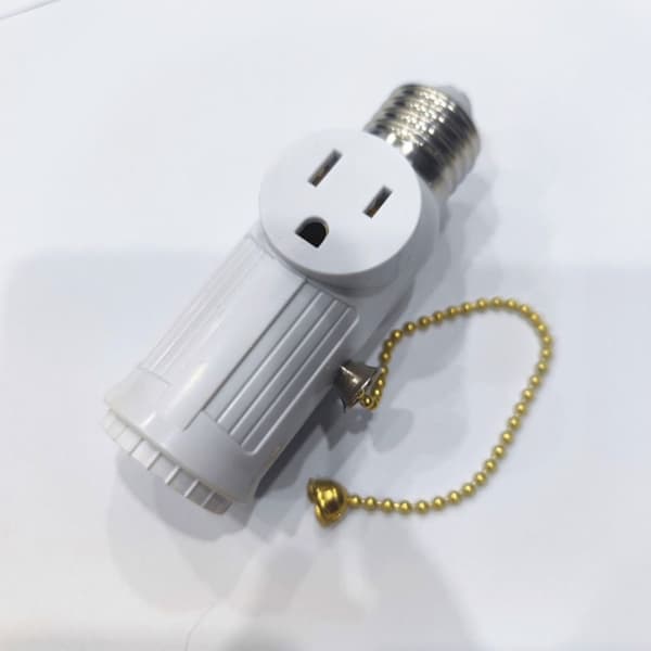 Lysfatning til stikadapter Lyspærefatning Adapterlampe