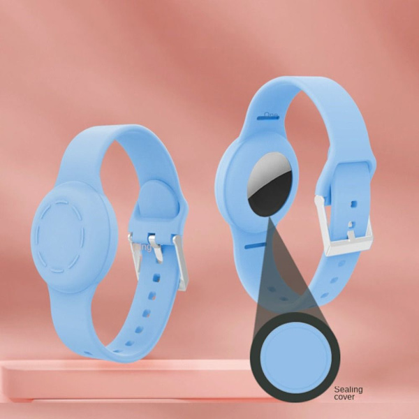 Kellon watch AirTag suojaholkille VAALEAN SININEN light blue